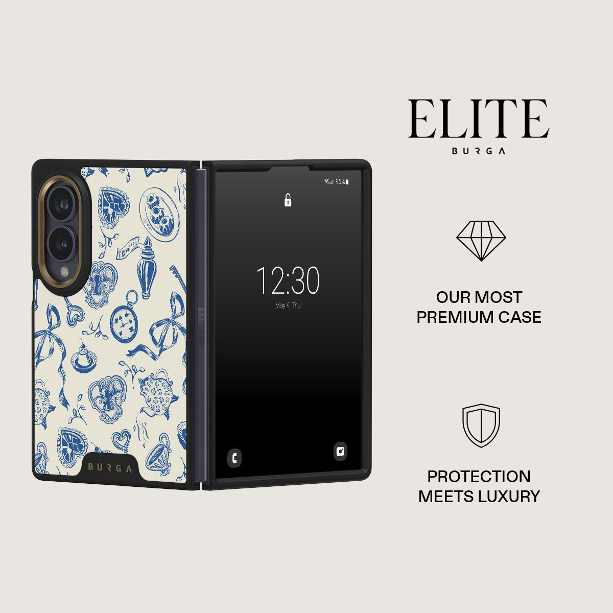 Tea Party - Samsung Galaxy Z Fold 8 Case