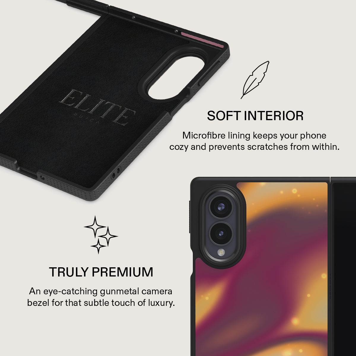 Twin Flame - Samsung Galaxy Z Fold 8 Case