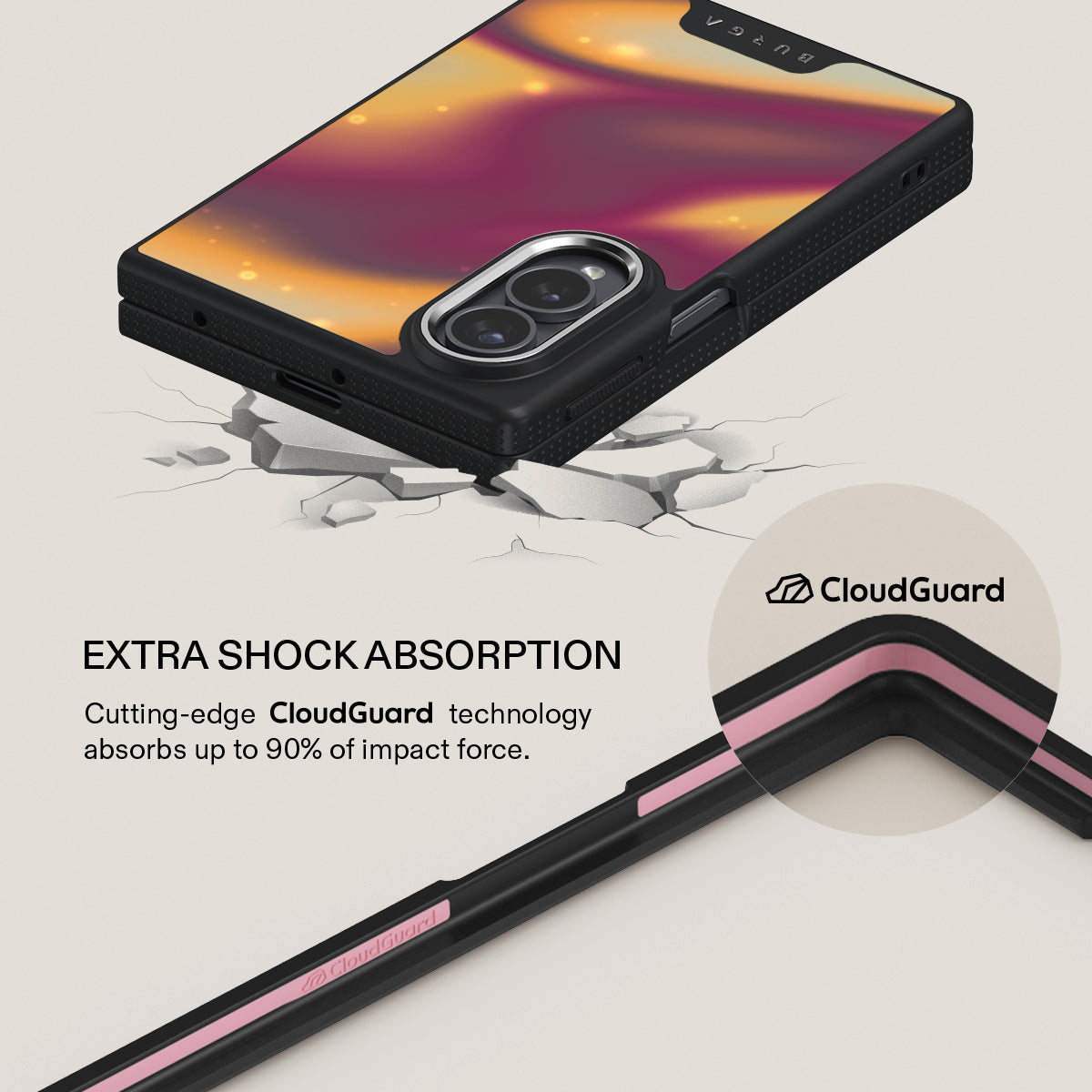 Twin Flame - Samsung Galaxy Z Fold 8 Case