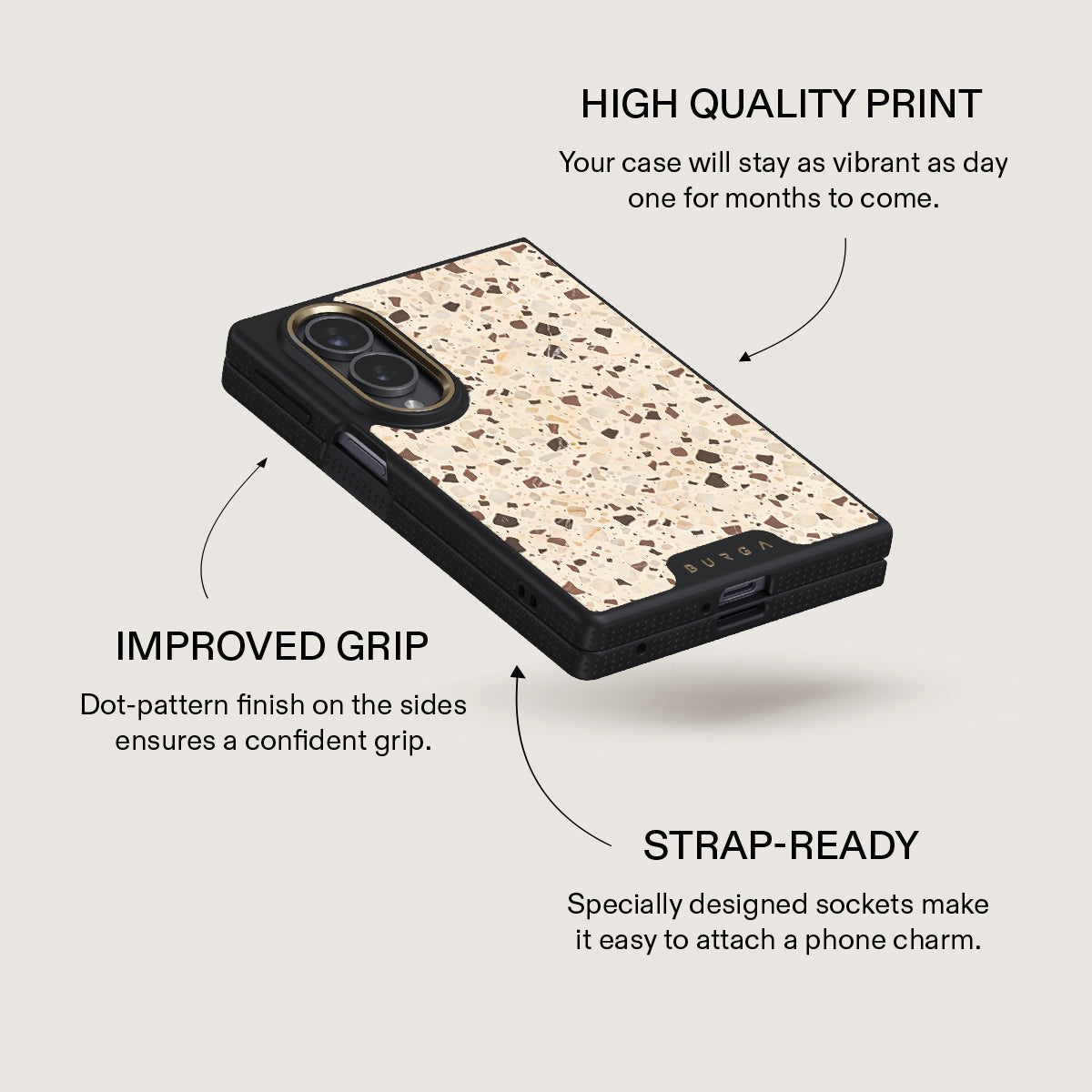 Distant Noise - Terazzo Samsung Galaxy Z Fold 8 Case
