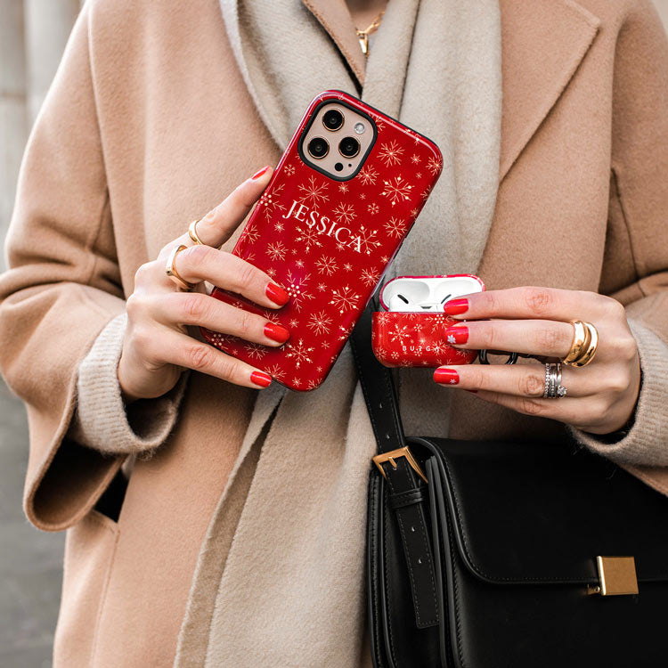 Dear Santa - Snowflake Samsung Galaxy S26 FE Case