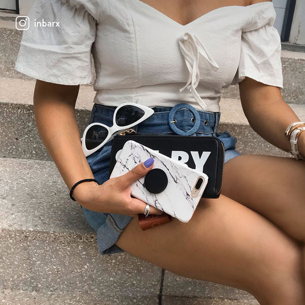 Satin White - Marble Xiaomi 17 Case