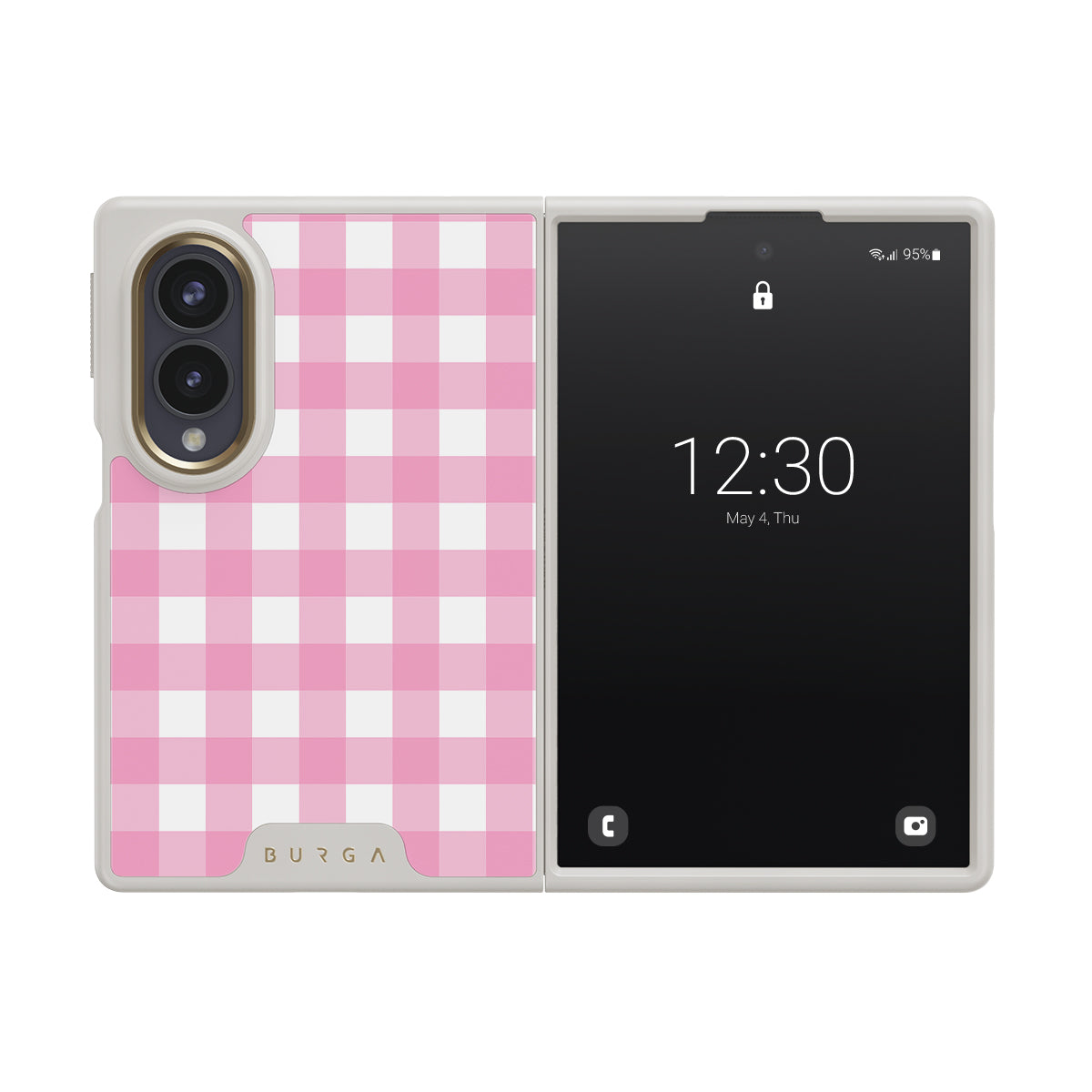 Think Pink - Samsung Galaxy Z Fold 8 Case