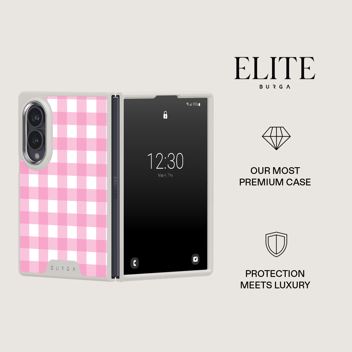 Think Pink - Samsung Galaxy Z Fold 8 Case