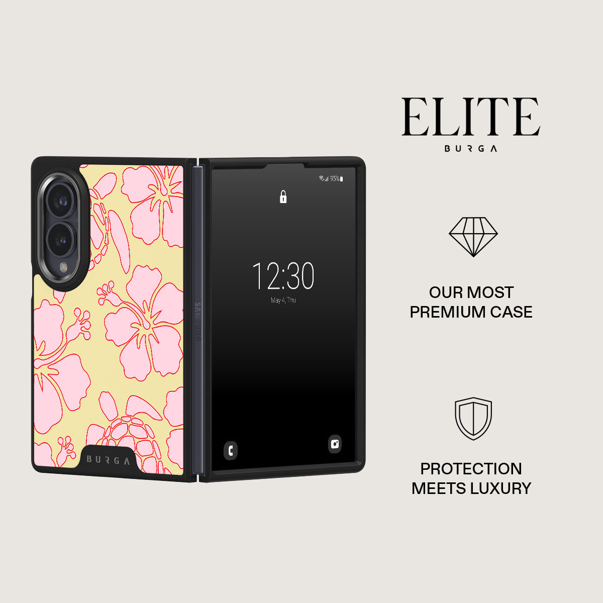 Tan Break - Samsung Galaxy Z Fold 8 Case