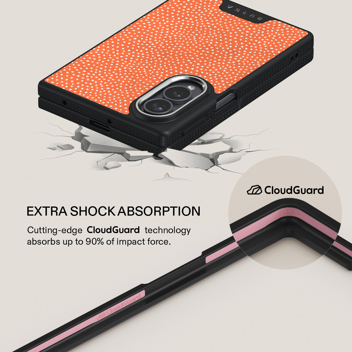 Vintage Edition - Spots Samsung Galaxy Z Fold 8 Case