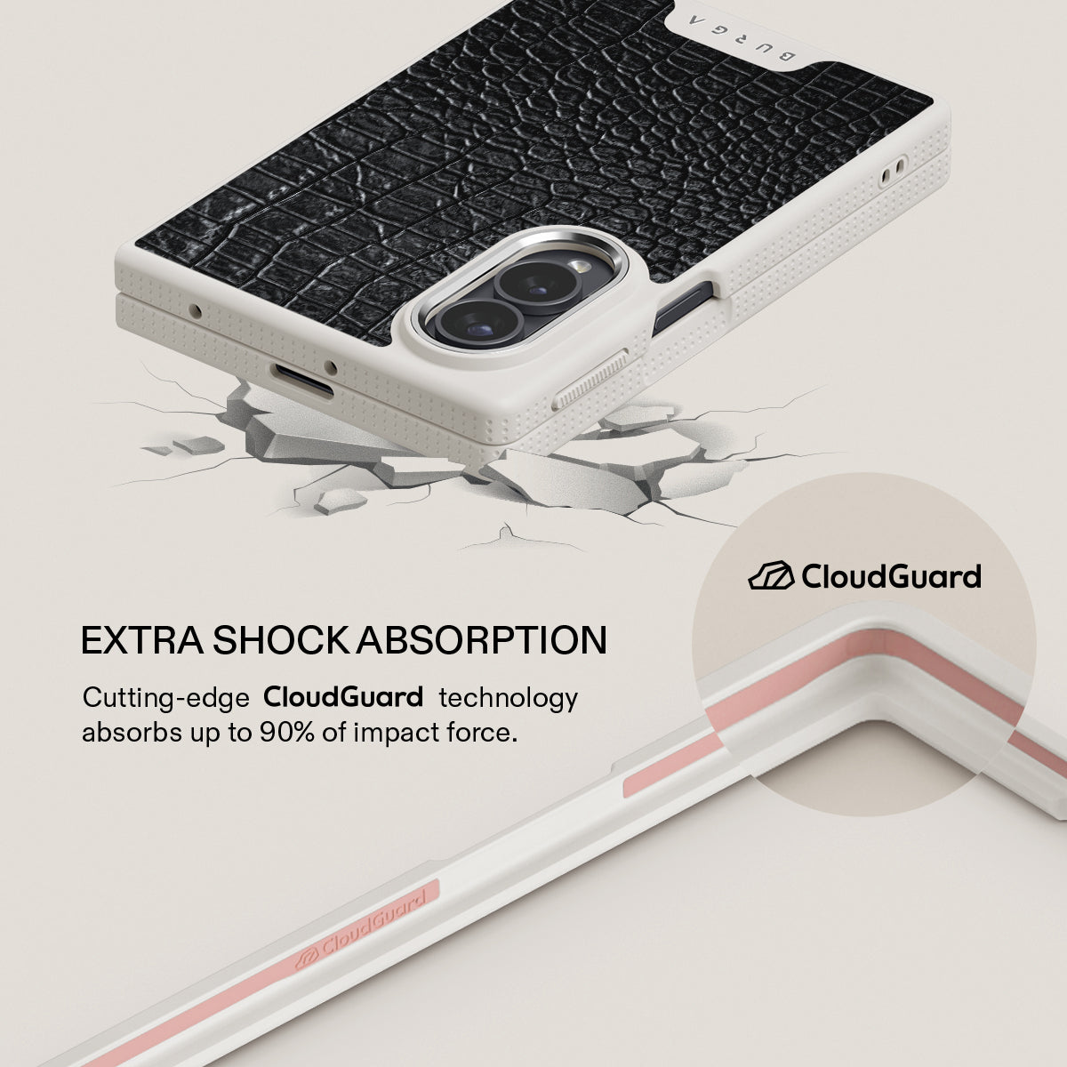 Reaper's Touch - Snakeskin Samsung Galaxy Z Fold 8 Case