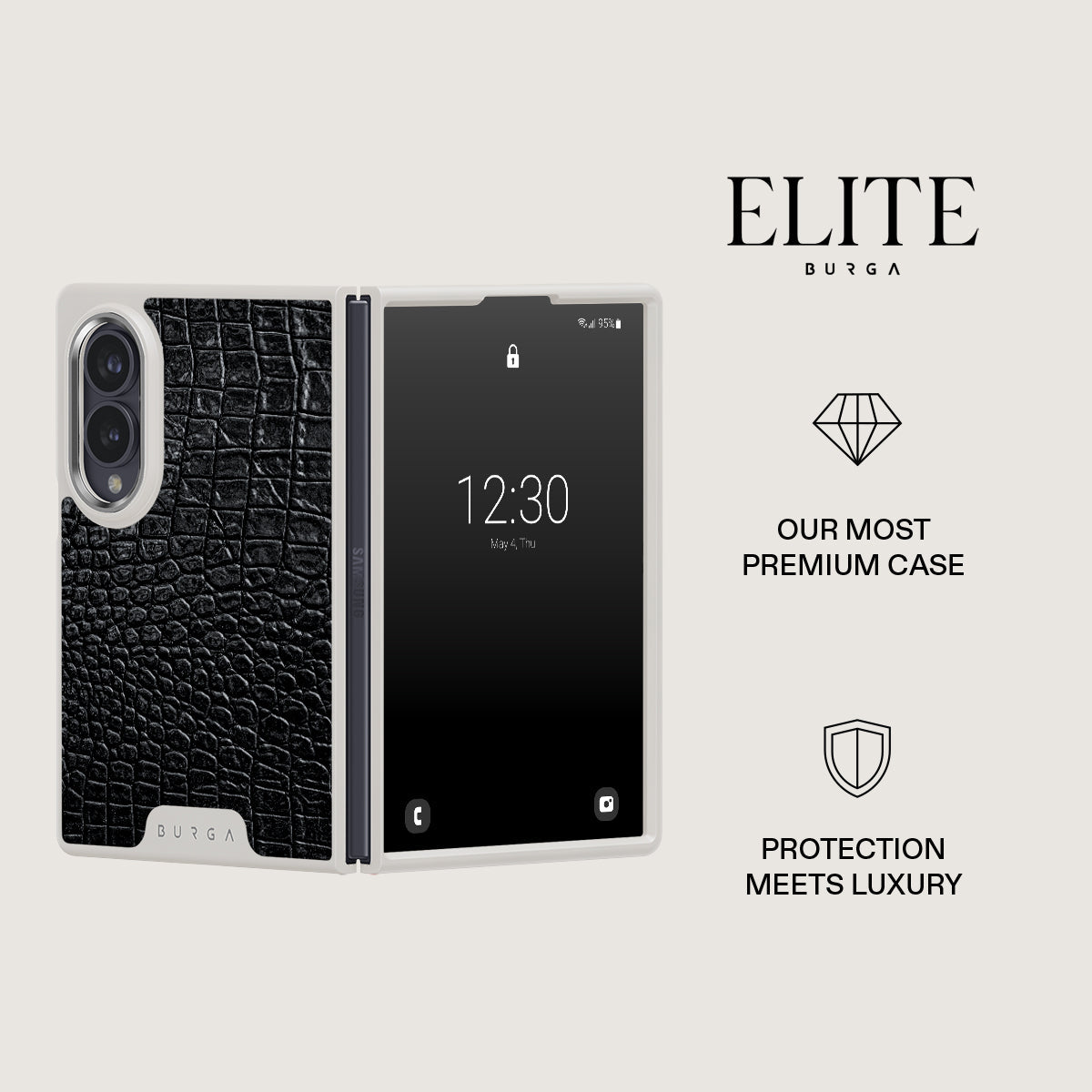 Reaper's Touch - Snakeskin Samsung Galaxy Z Fold 8 Case