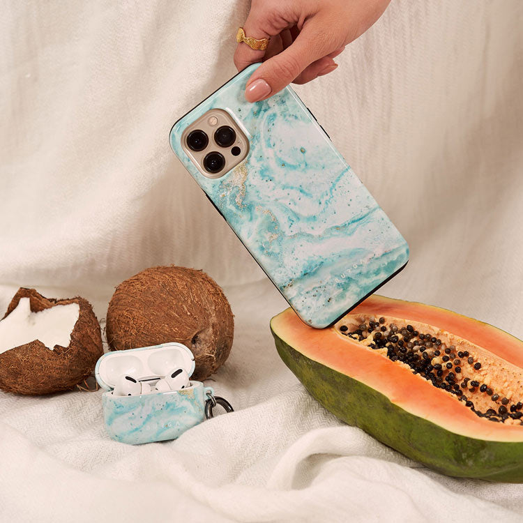 Uluwatu Waves - Teal Xiaomi 17 Ultra Case