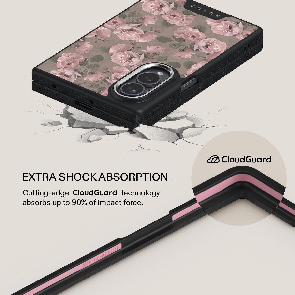 Vintage Glamour - Samsung Galaxy Z Fold 8 Case